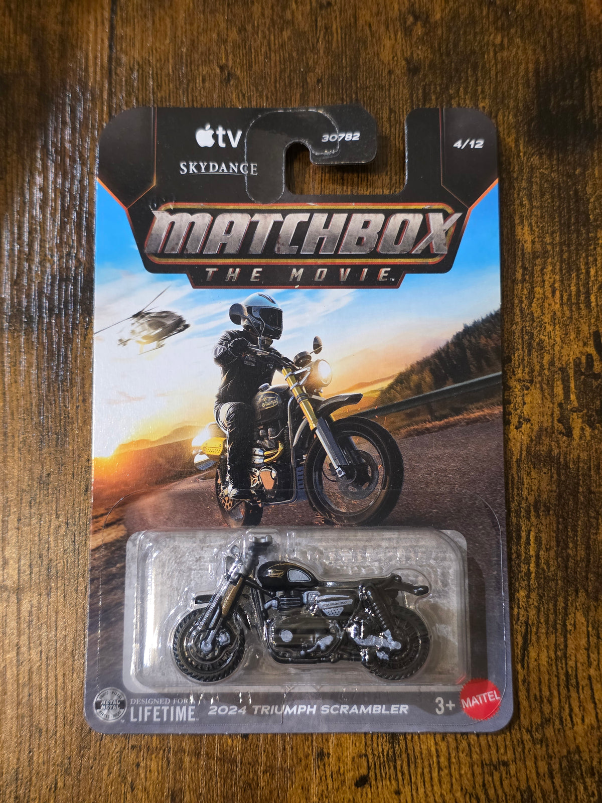 MATCHBOX 2024 TRIUMPH SCRAMBLER
