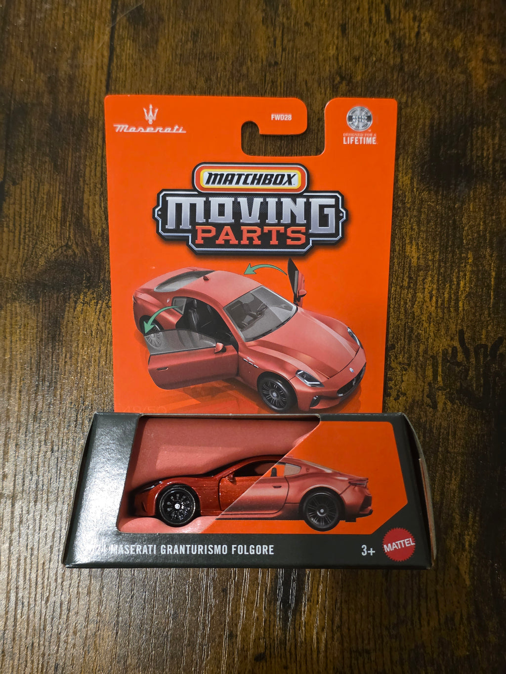 MATCHBOX MOVING PARTS 2024 MASERATI GRANTURISMO FOLGORE