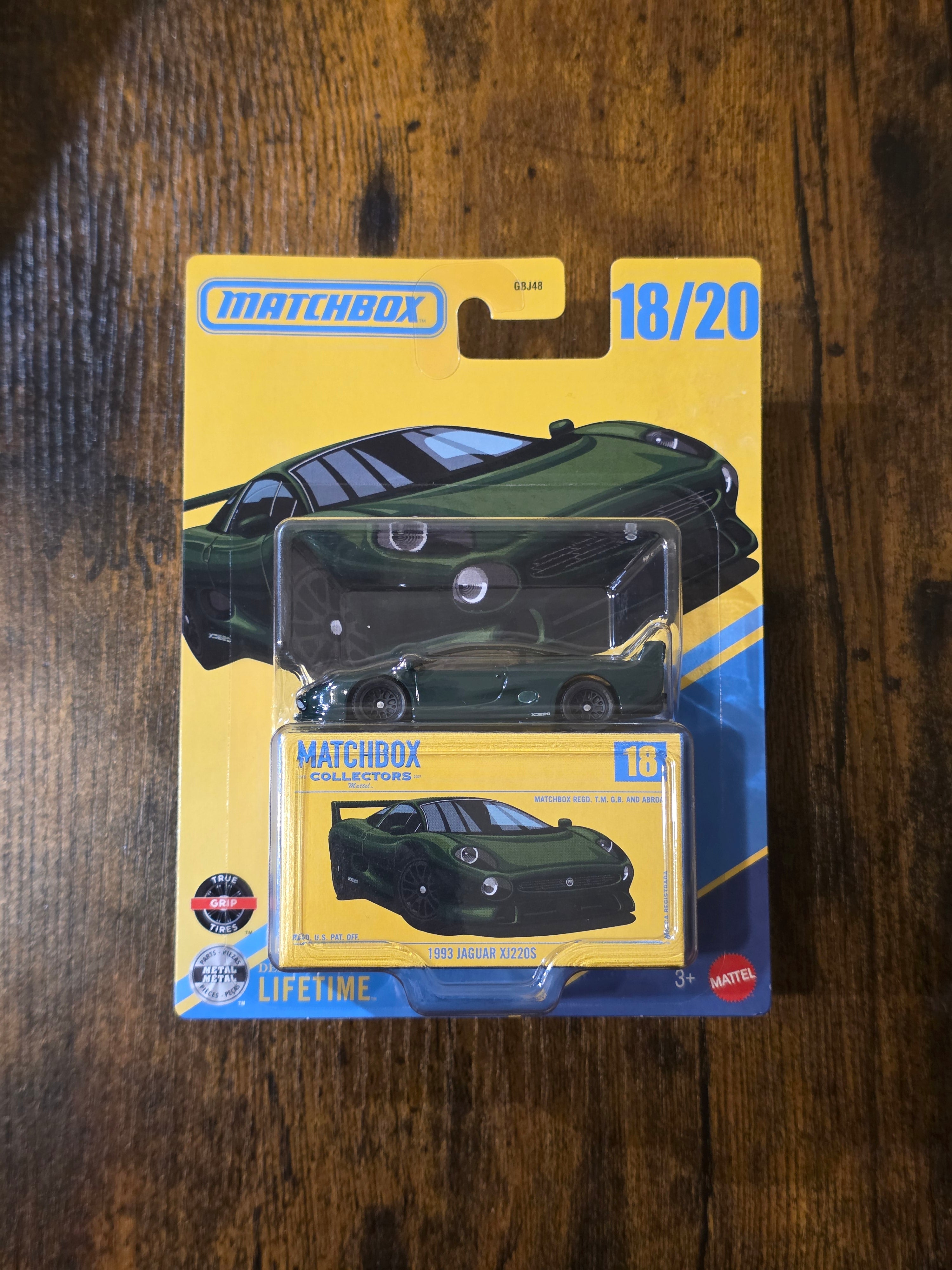 MATCHBOX 1993 JAGUAR XJ220S