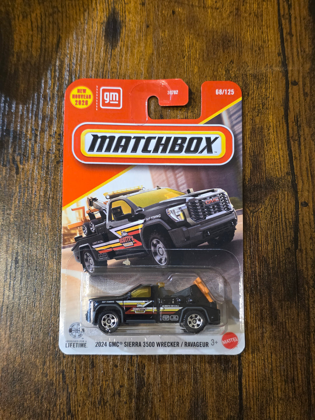 MATCHBOX 2024 GMC SIERRA 3500 WRECKER