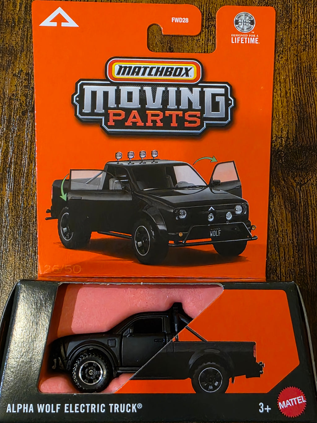 MATCHBOX ALPHA WOLF ELECTRIC TRUCK