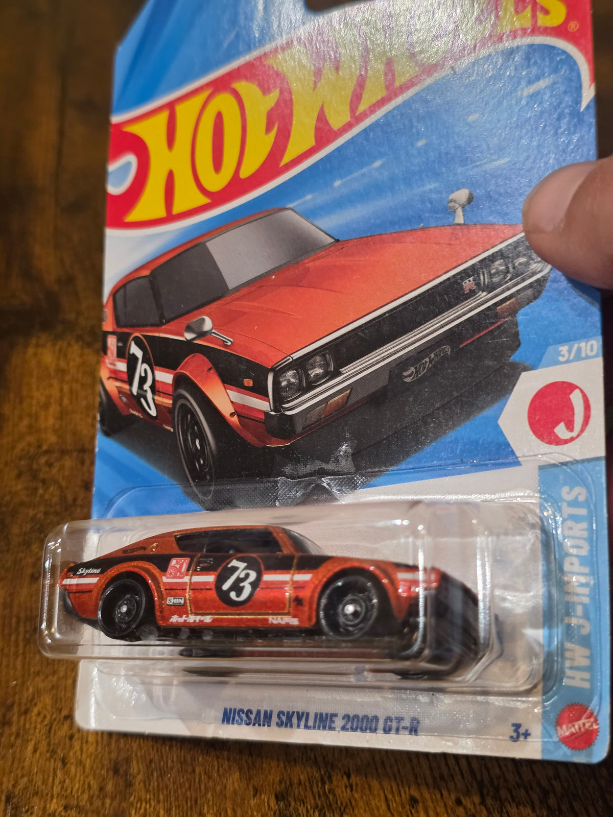 HOT WHEELS NISSAN SKYLINE 2000 GT-R