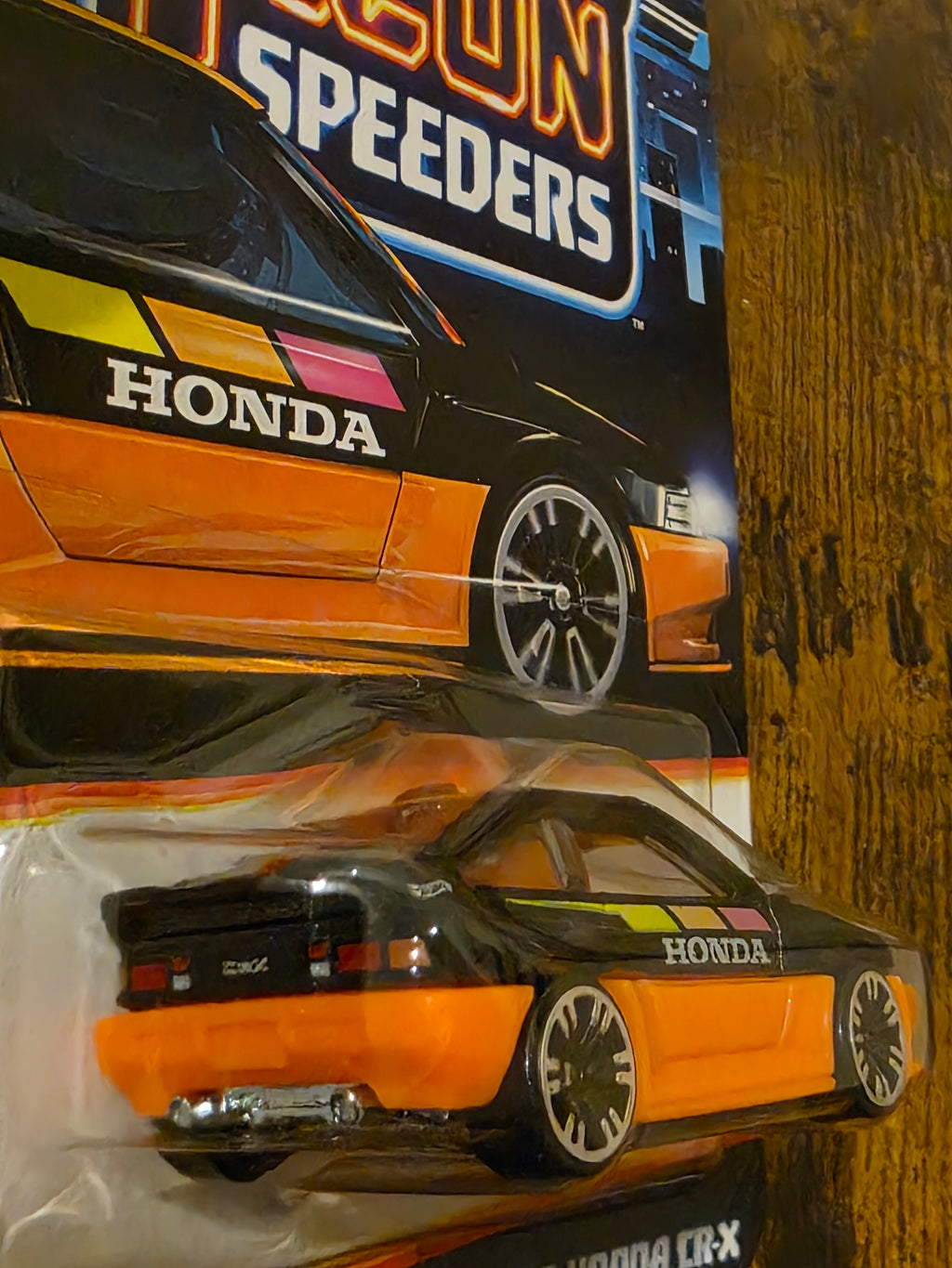 HOT WHEELS NEON SPEEDERS '85 HONDA CR-X
