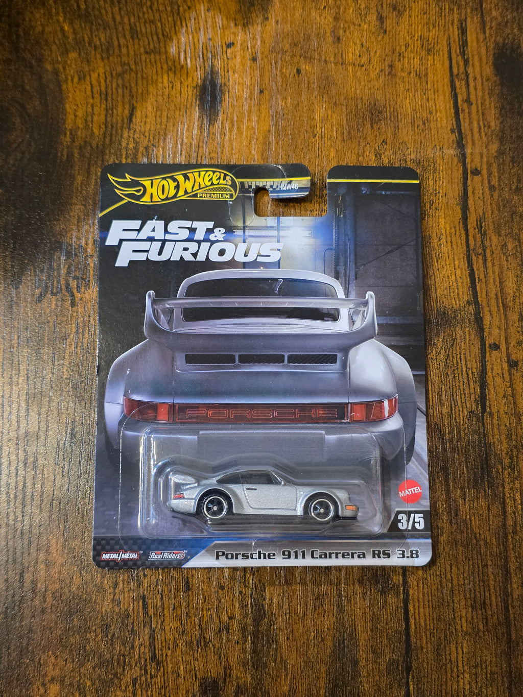 HOT WHEELS PREMIUM PORSCHE 911 CARRERA RS 3.8
