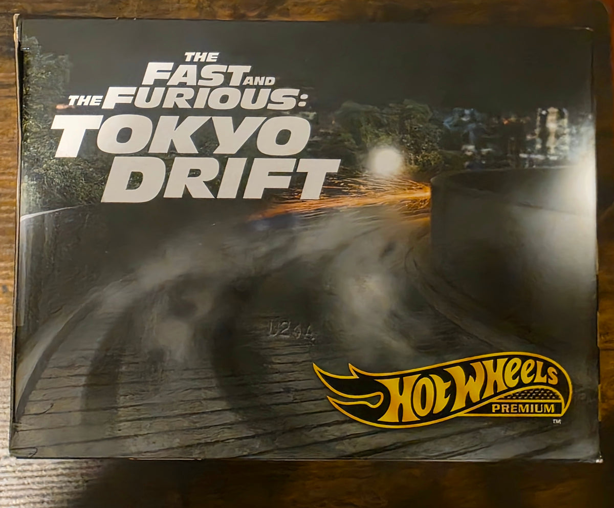 HOT WHEELS PREMIUM FAST & FURIOUS TOKYO DRIFT DIORAMA