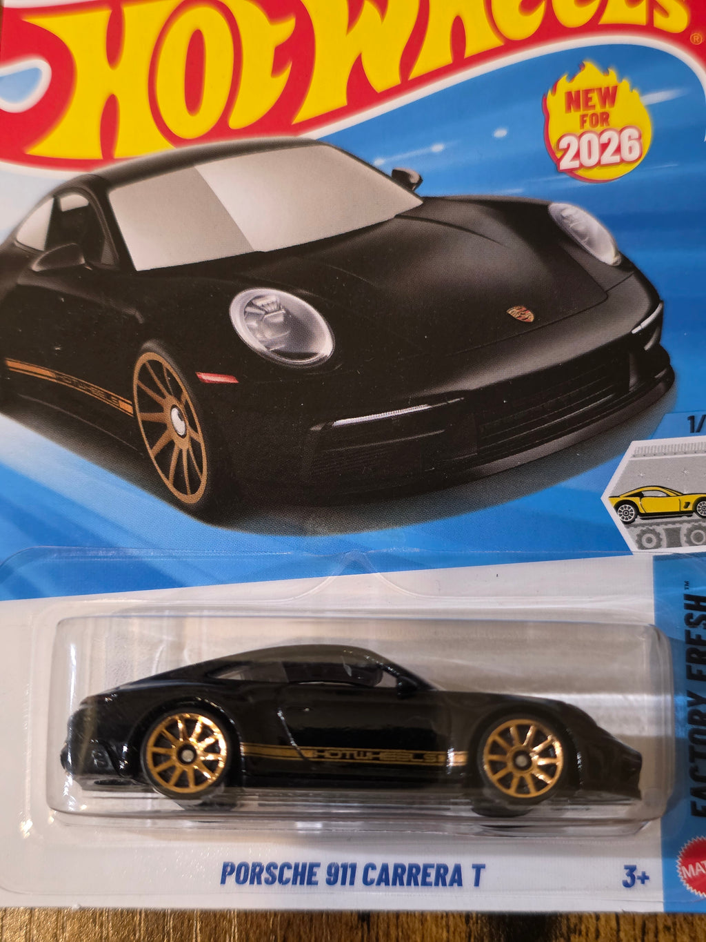 HOT WHEELS PORSCHE 911 CARRERA T