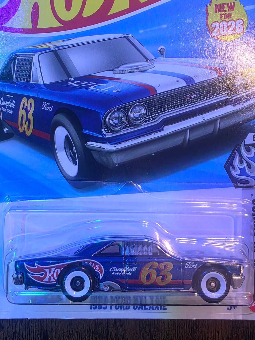 HOT WHEELS 1963 FORD GALAXIE