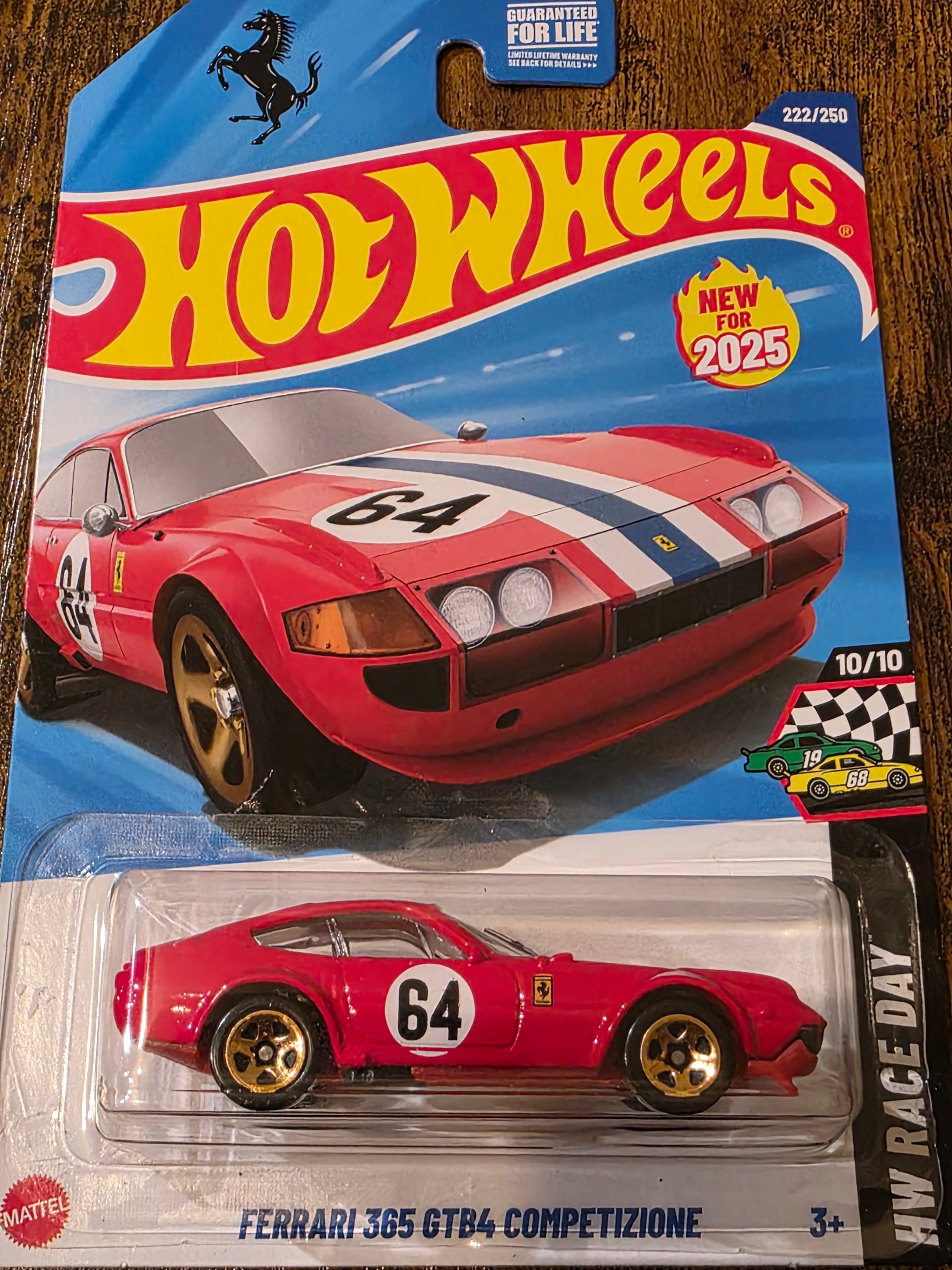 HOT WHEELS FERRARI 365 GTB4 COMPETIZIONE