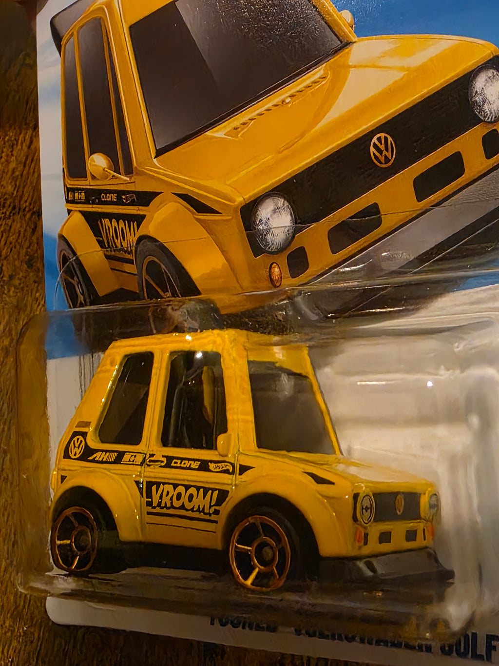 HOT WHEELS TOONED VOLKSWAGEN GOLF MK1