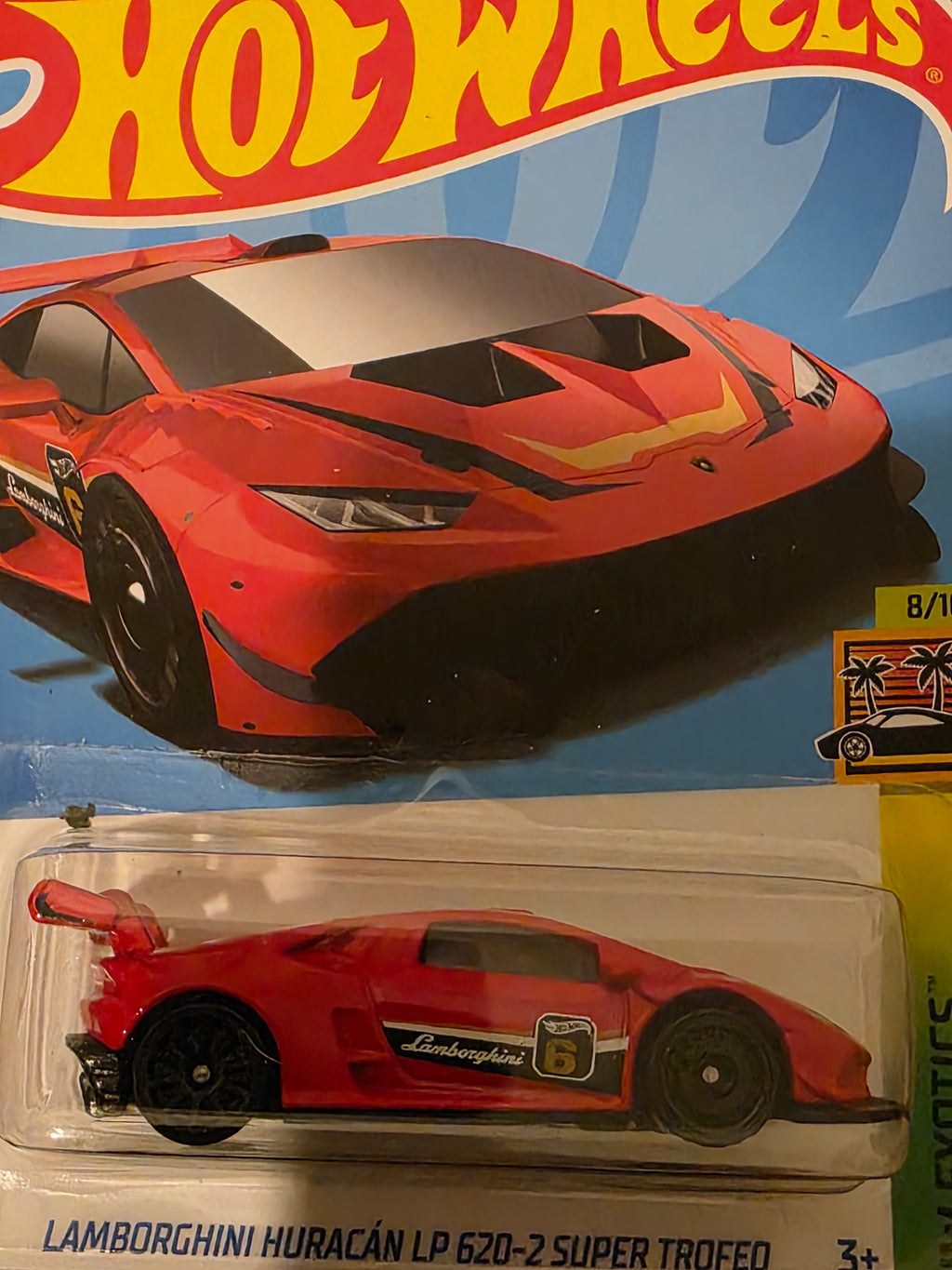 HOT WHEELS LAMBORGHINI HURACAN LP 620-2 SUPER TROFEO