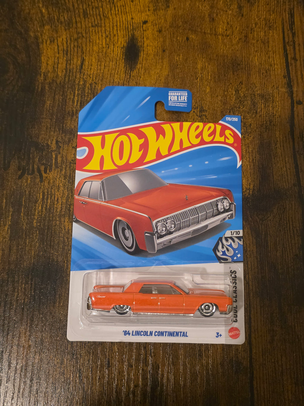 HOT WHEELS '64 LINCOLN CONTINENTAL