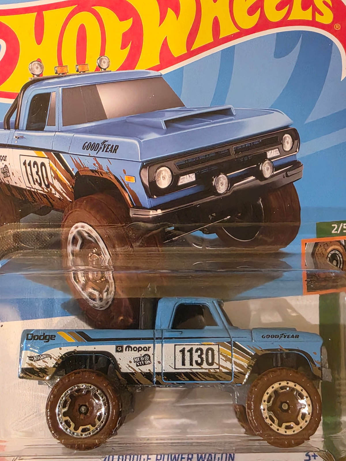 HOT WHEELS '70 DODGE POWER WAGON