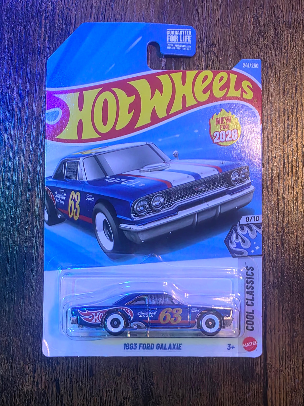 HOT WHEELS 1963 FORD GALAXIE