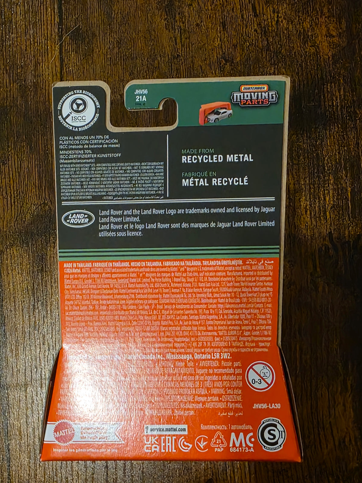 MATCHBOX LAND ROVER DEFENDER 130