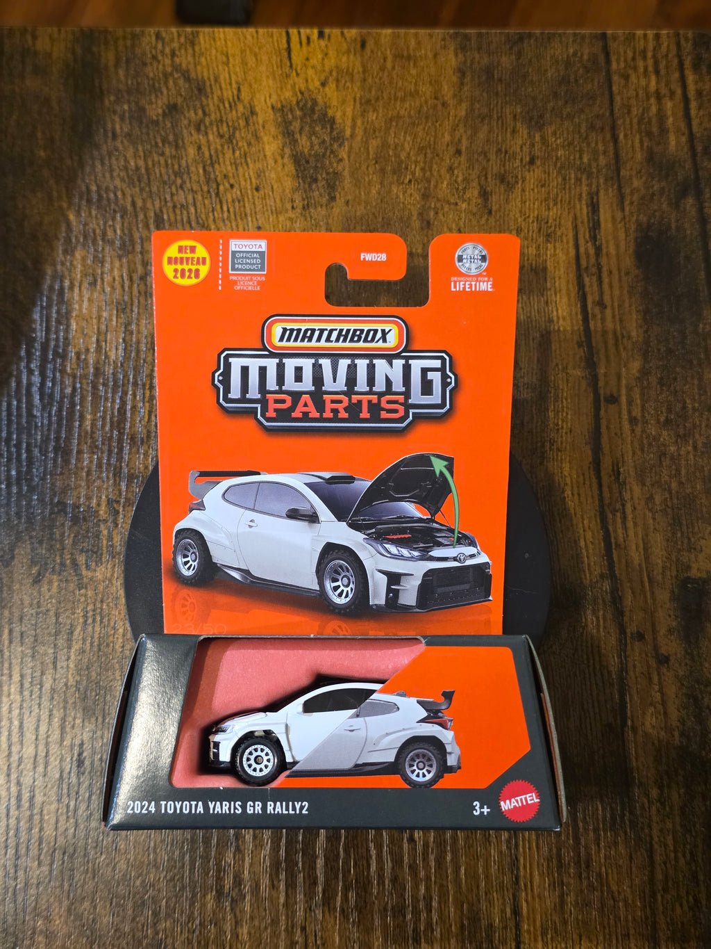 MATCHBOX 2024 TOYOTA YARIS GR RALLY2