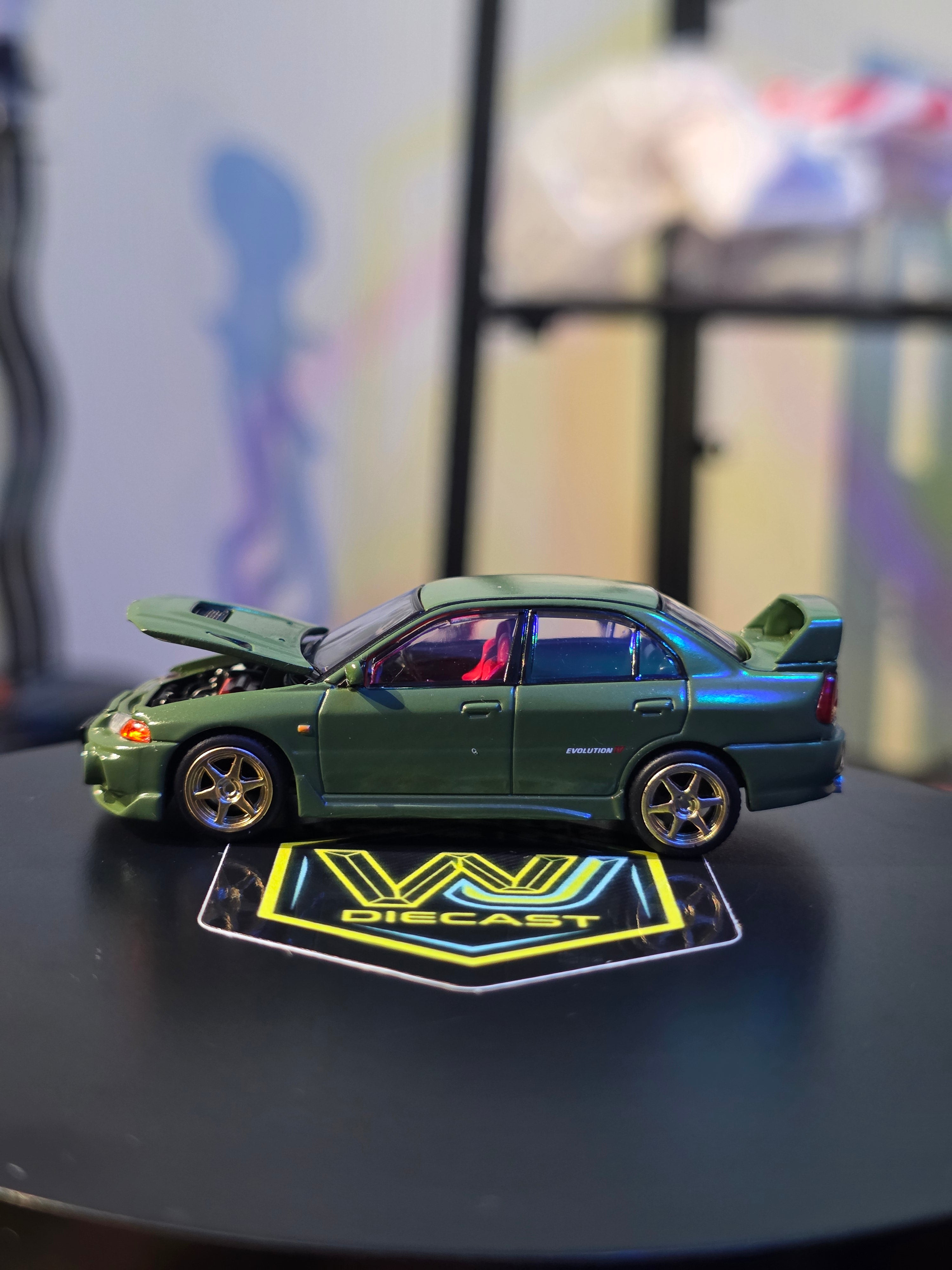 POP RACE 022 MITSUBISHI LANCER EVOLUTION IV