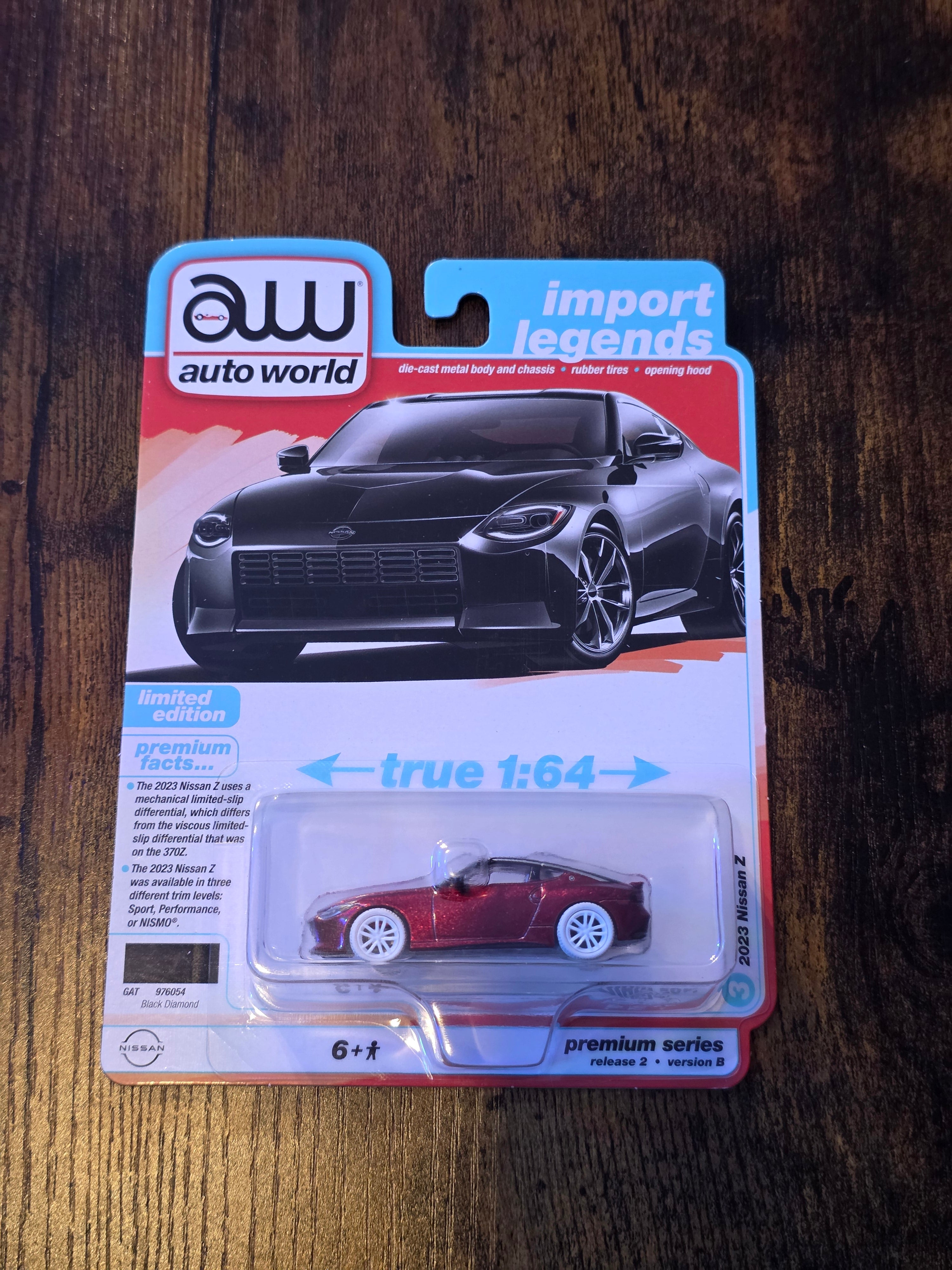 AUTO WORLD ULTRA RED 2023 NISSAN Z