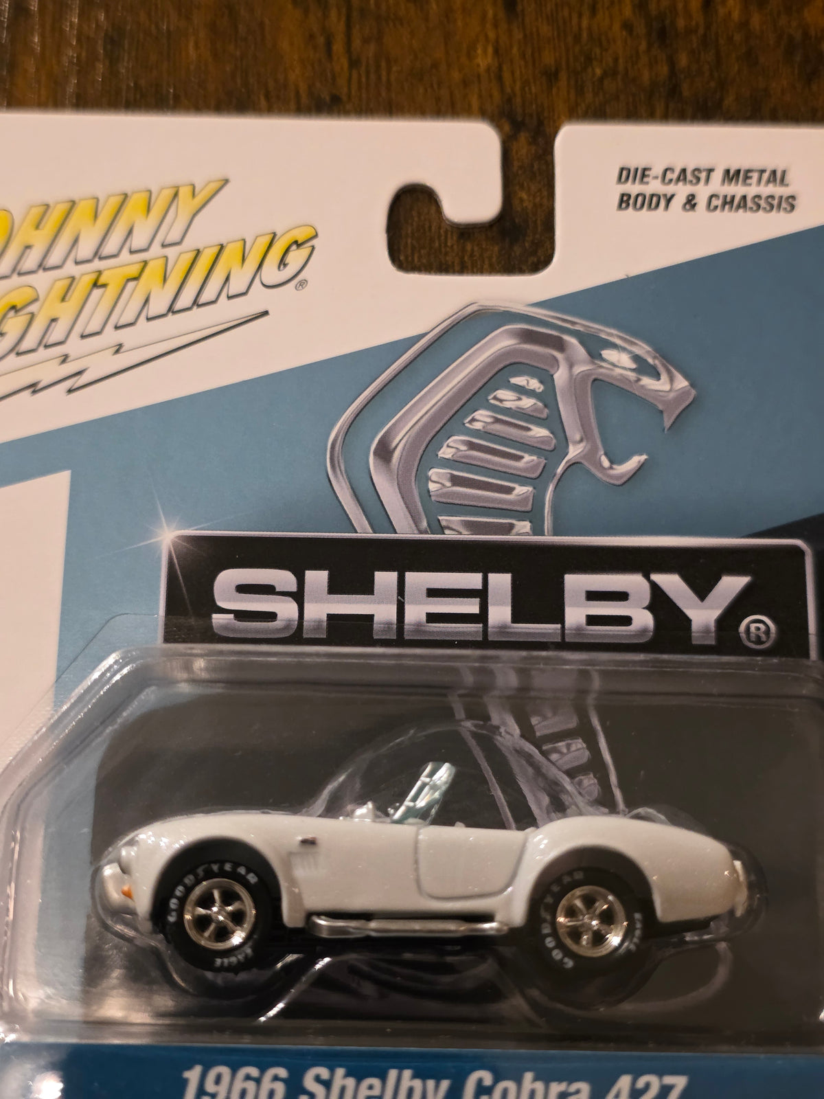 JOHNNY LIGHTNING WHITE LIGHTNING CHASE SHELBY 2 PACK