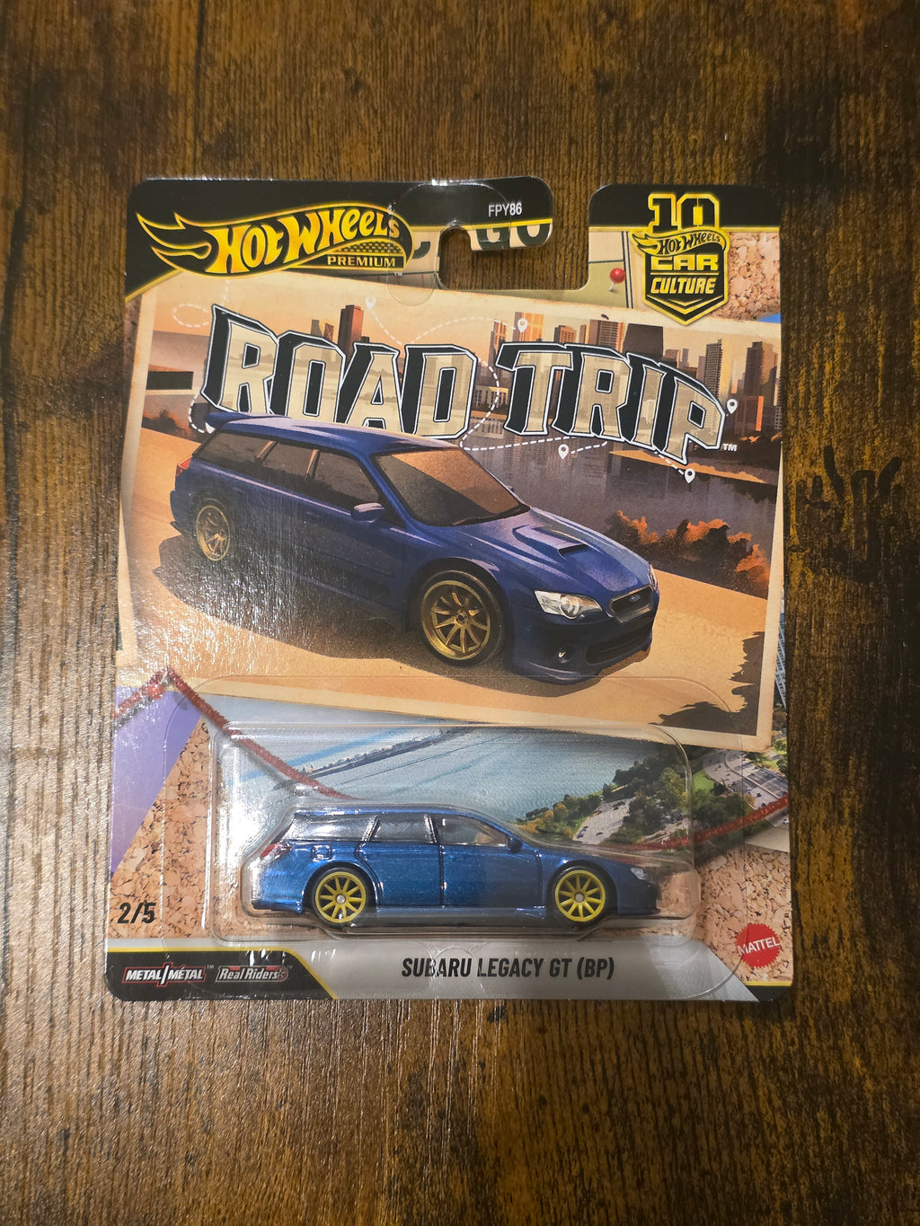 HOT WHEELS PREMIUM SUBARU LEGACY GT (BP)