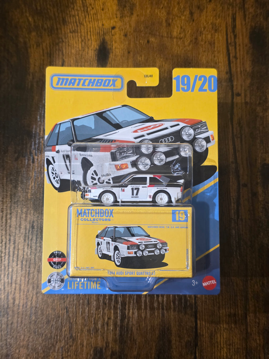 MATCHBOX 1984 AUDI SPORT QUATTRO S1