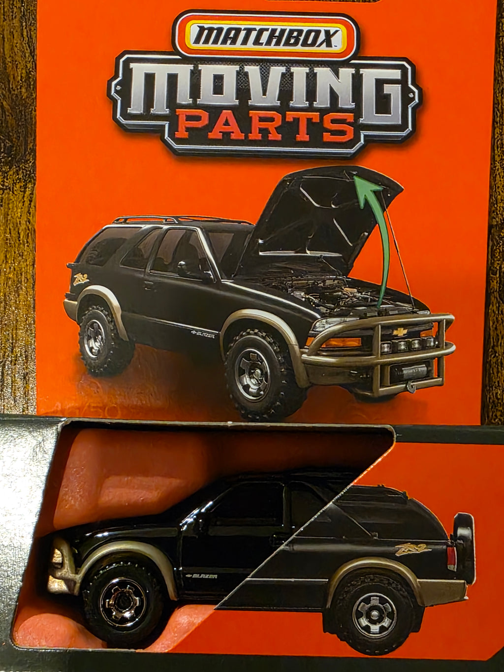 MATCHBOX MOVING PARTS 2002 CHEVY BLAZER ZR2 4×4
