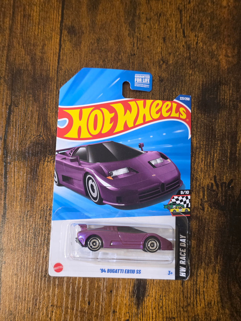 HOT WHEELS '94 BUGATTI EB110 SS