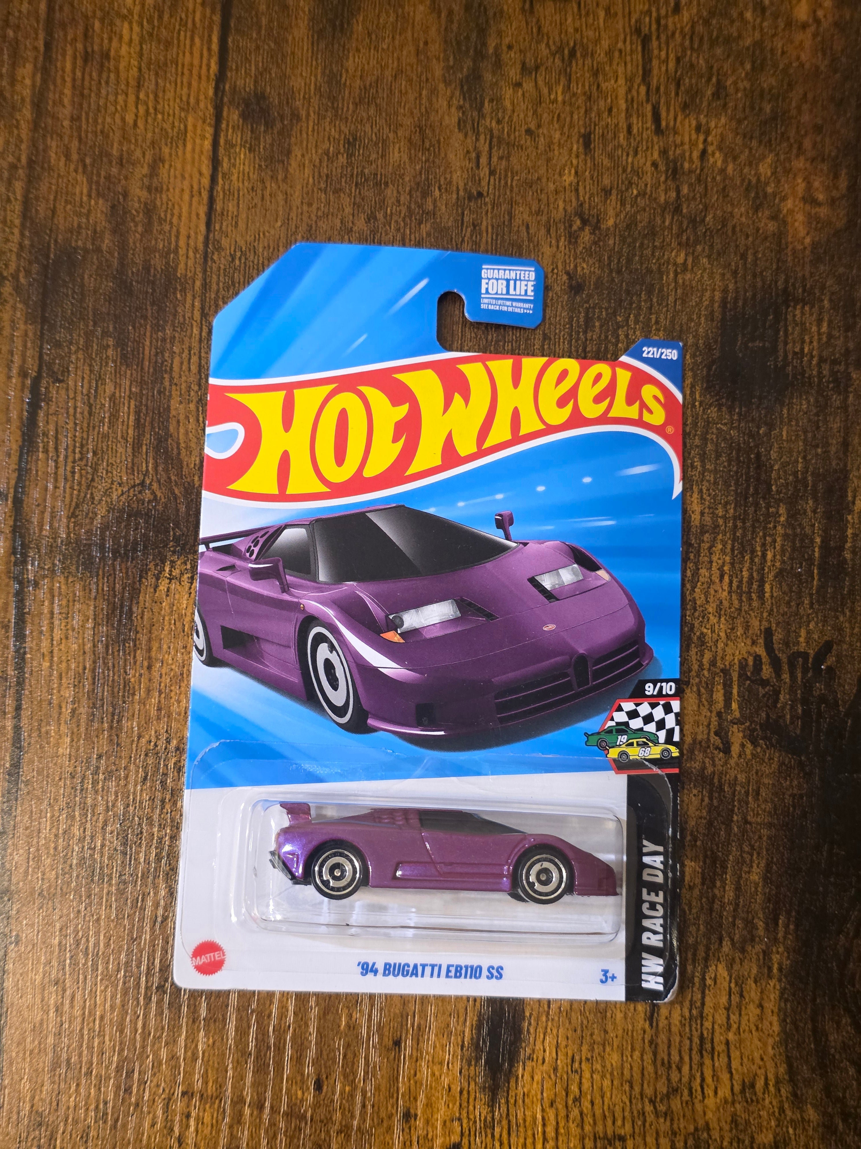HOT WHEELS '94 BUGATTI EB110 SS