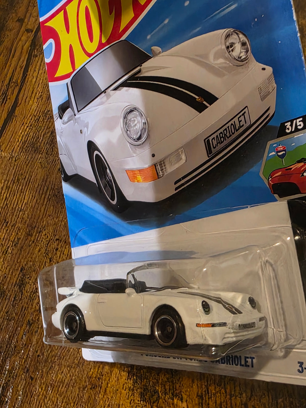 HOT WHEELS PORSCHE 911 TURBO CABRIOLET