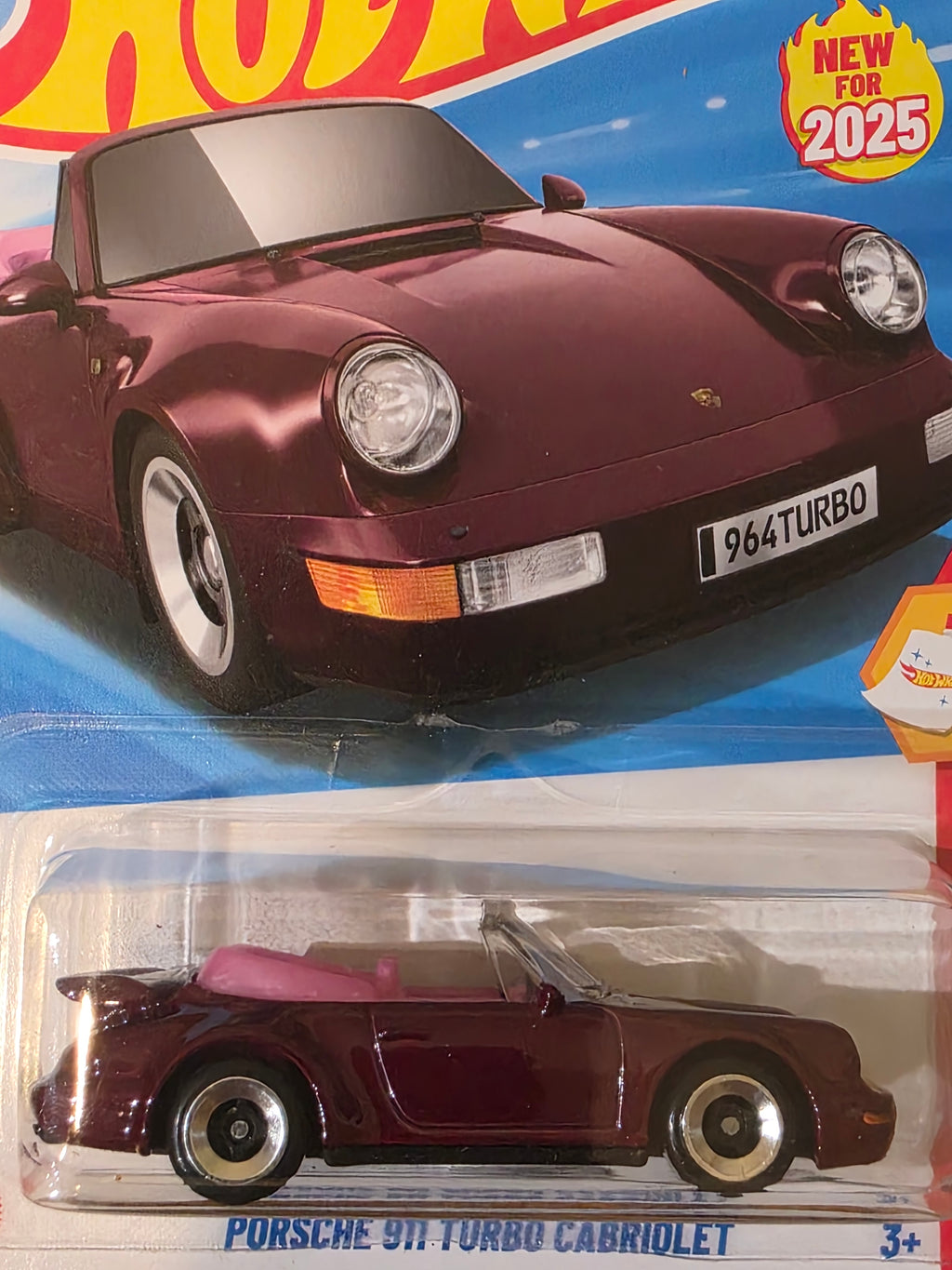 HOT WHEELS PORSCHE 911 TURBO CABRIOLET