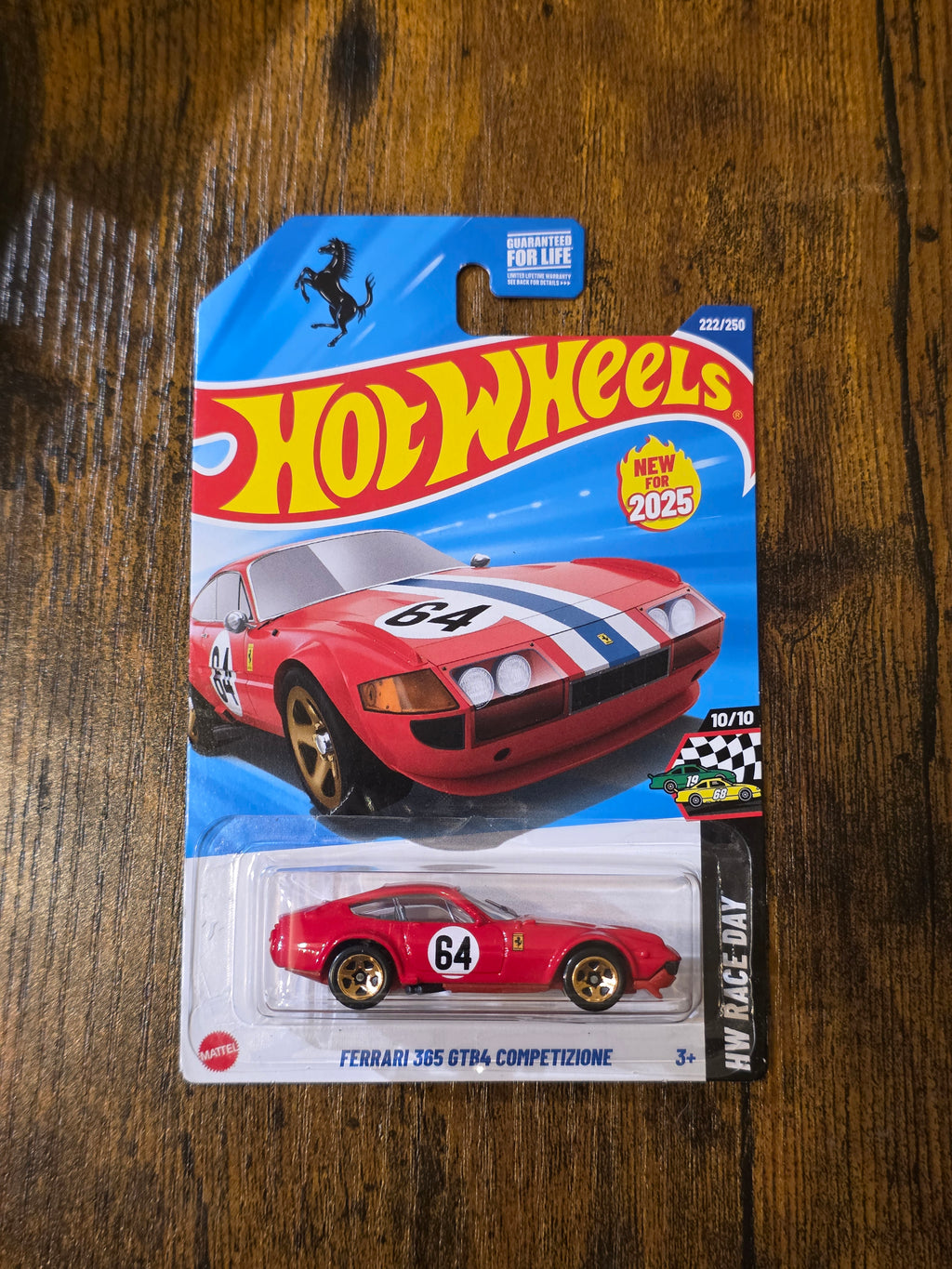 HOT WHEELS FERRARI 365 GTB4 COMPETIZIONE