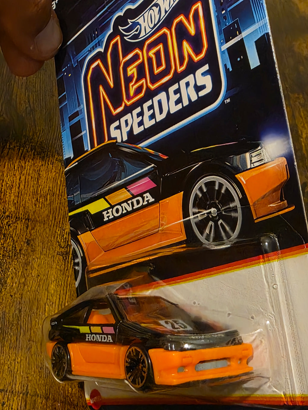 HOT WHEELS NEON SPEEDERS '85 HONDA CR-X