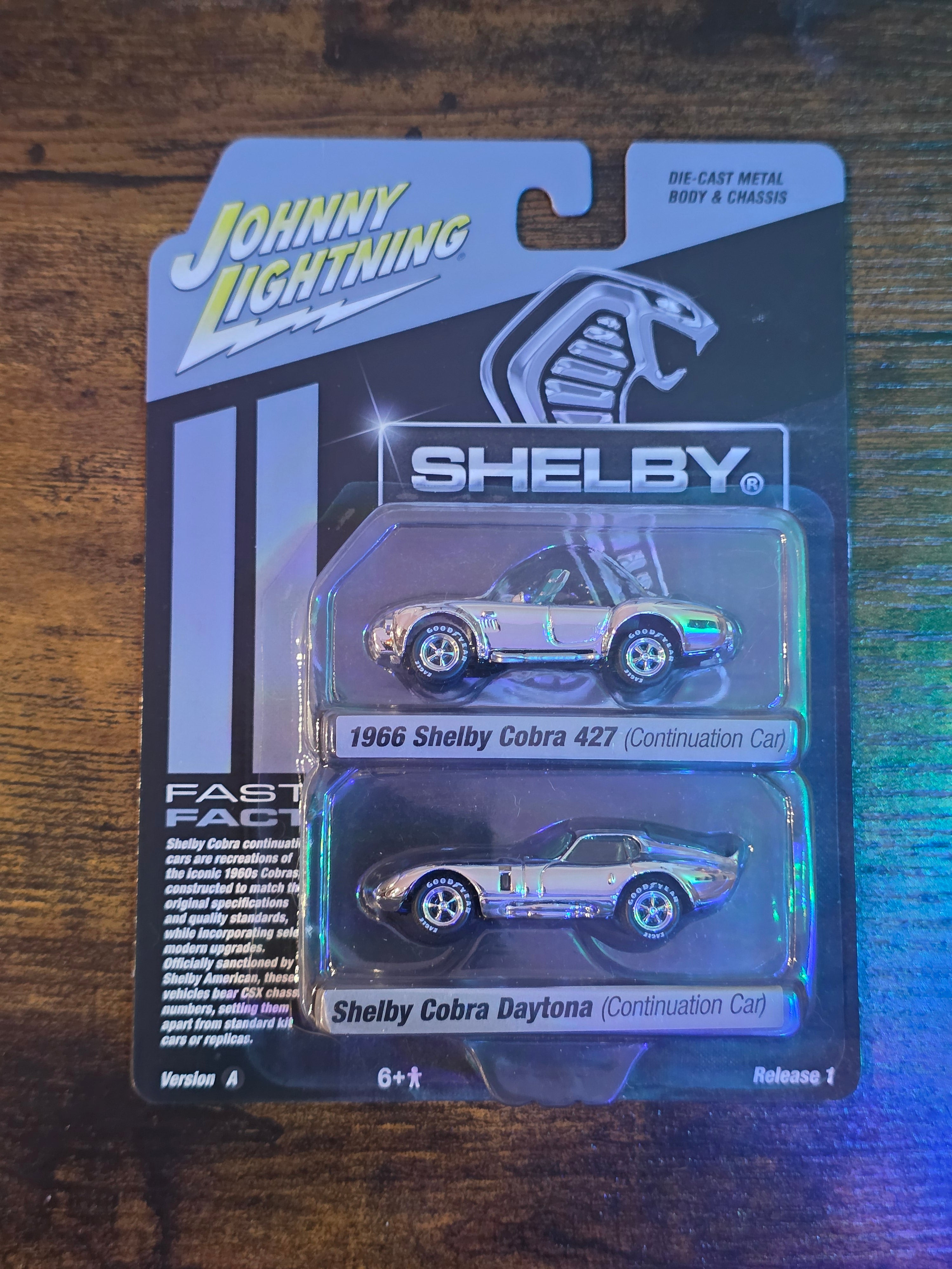 JOHNNY LIGHTNING SHELBY 2 PACK