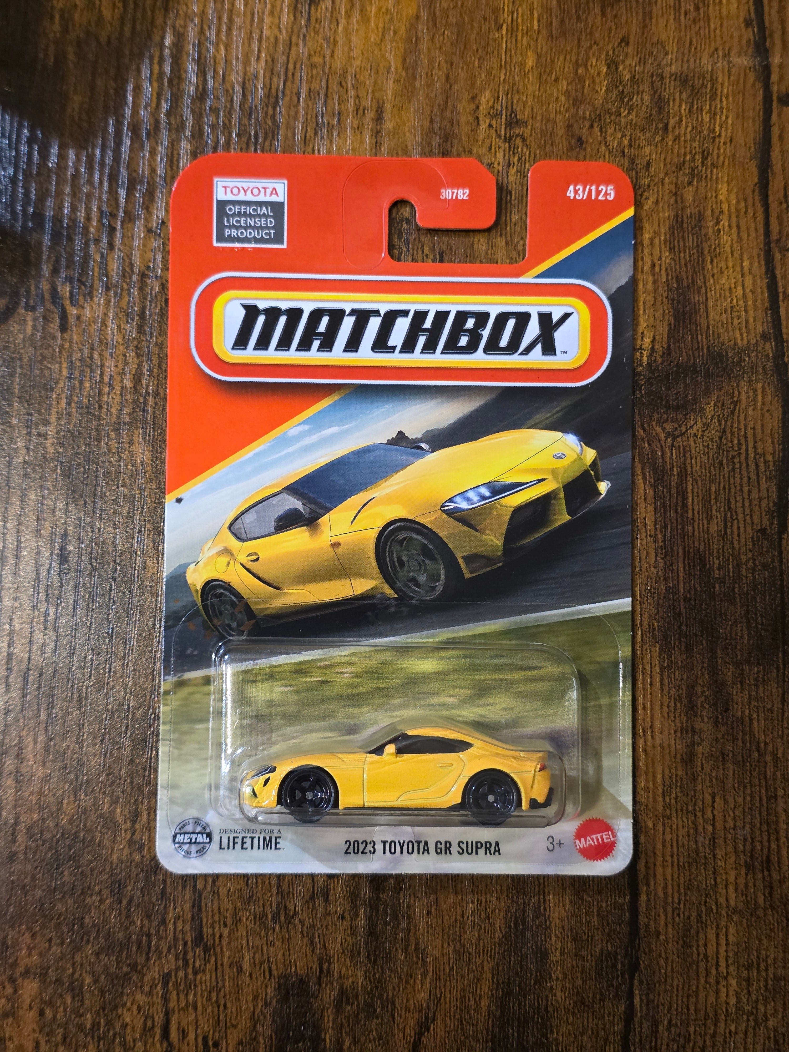 MATCHBOX 2023 TOYOTA GR SUPRA