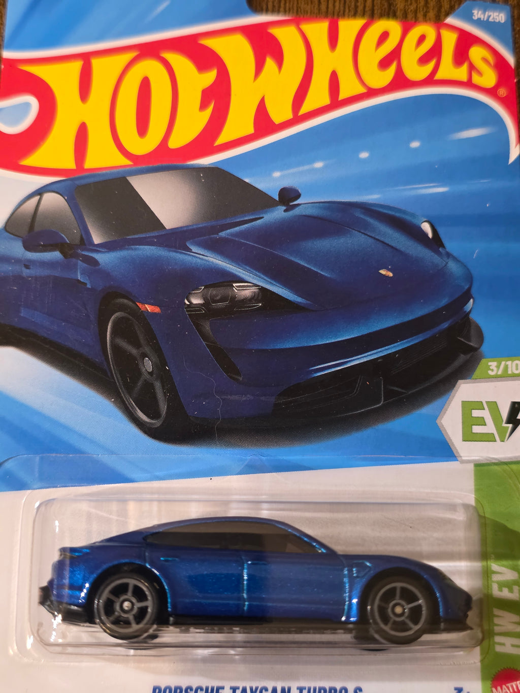 HOT WHEELS PORSCHE TAYCAN TURBO S