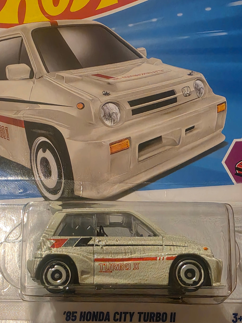 HOT  WHEELS  '85 HONDA CITY TURBO 2