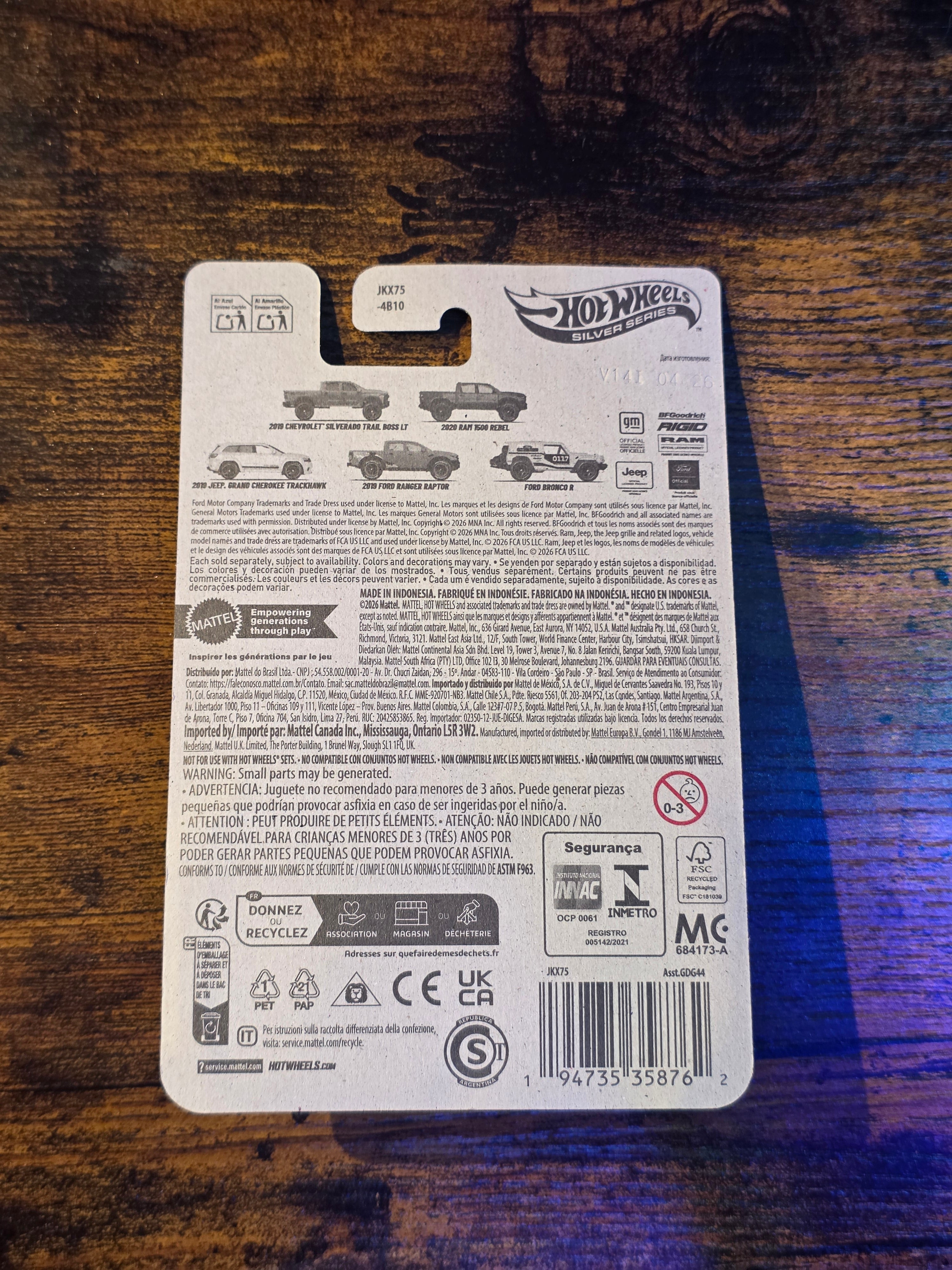HOT WHEELS FORD BRONCO R