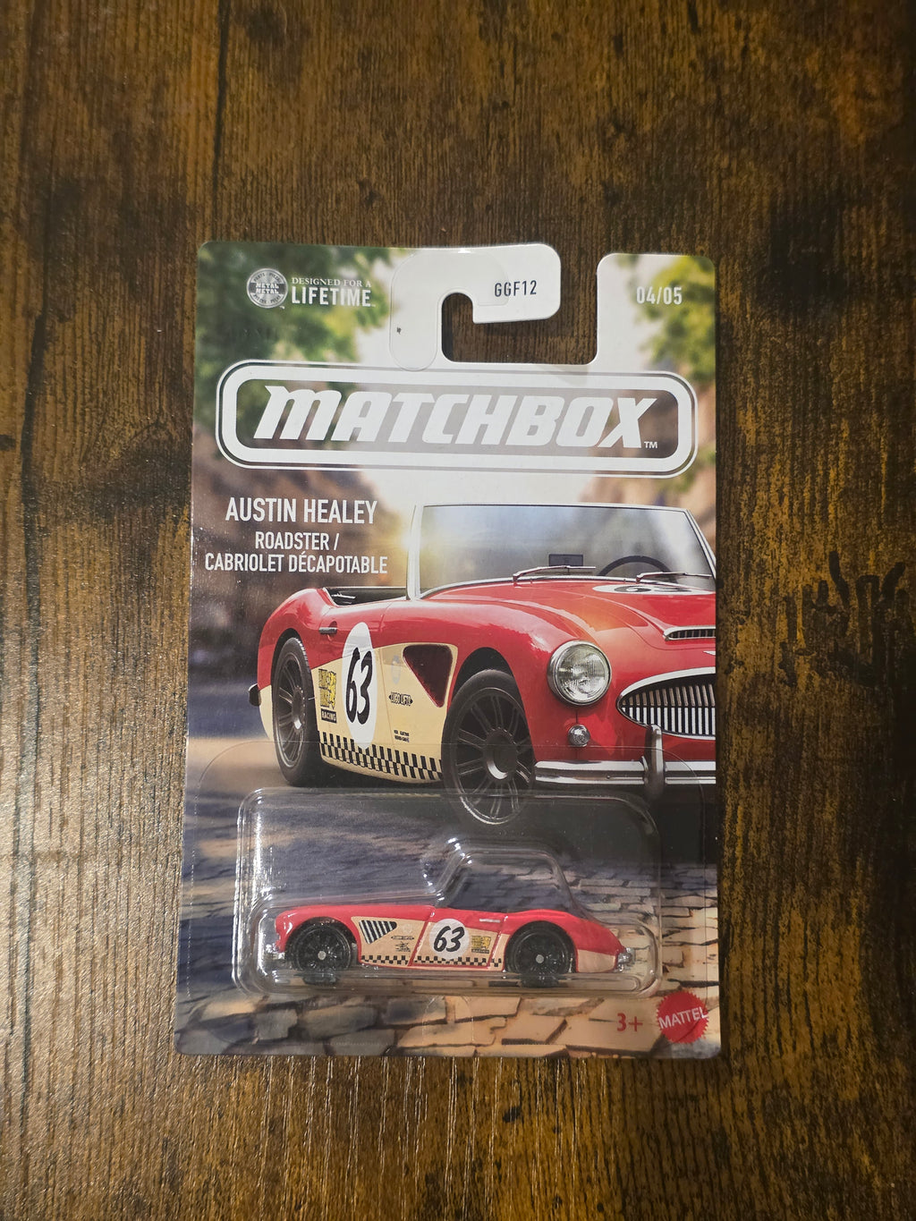 MATCHBOX 1963 Austin Healey Roadster Cabriolet