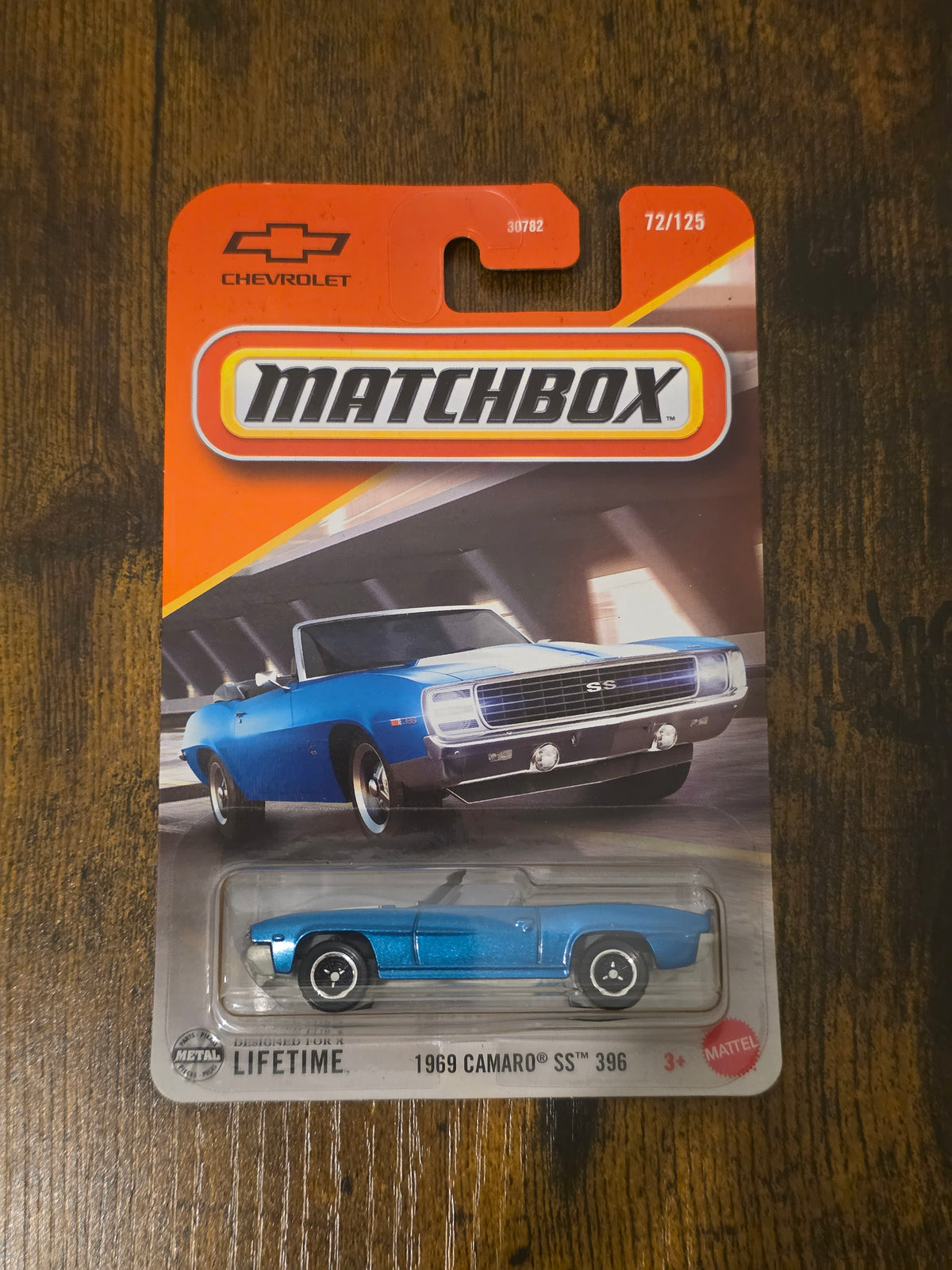 MATCHBOX 1969 CAMARO SS 396