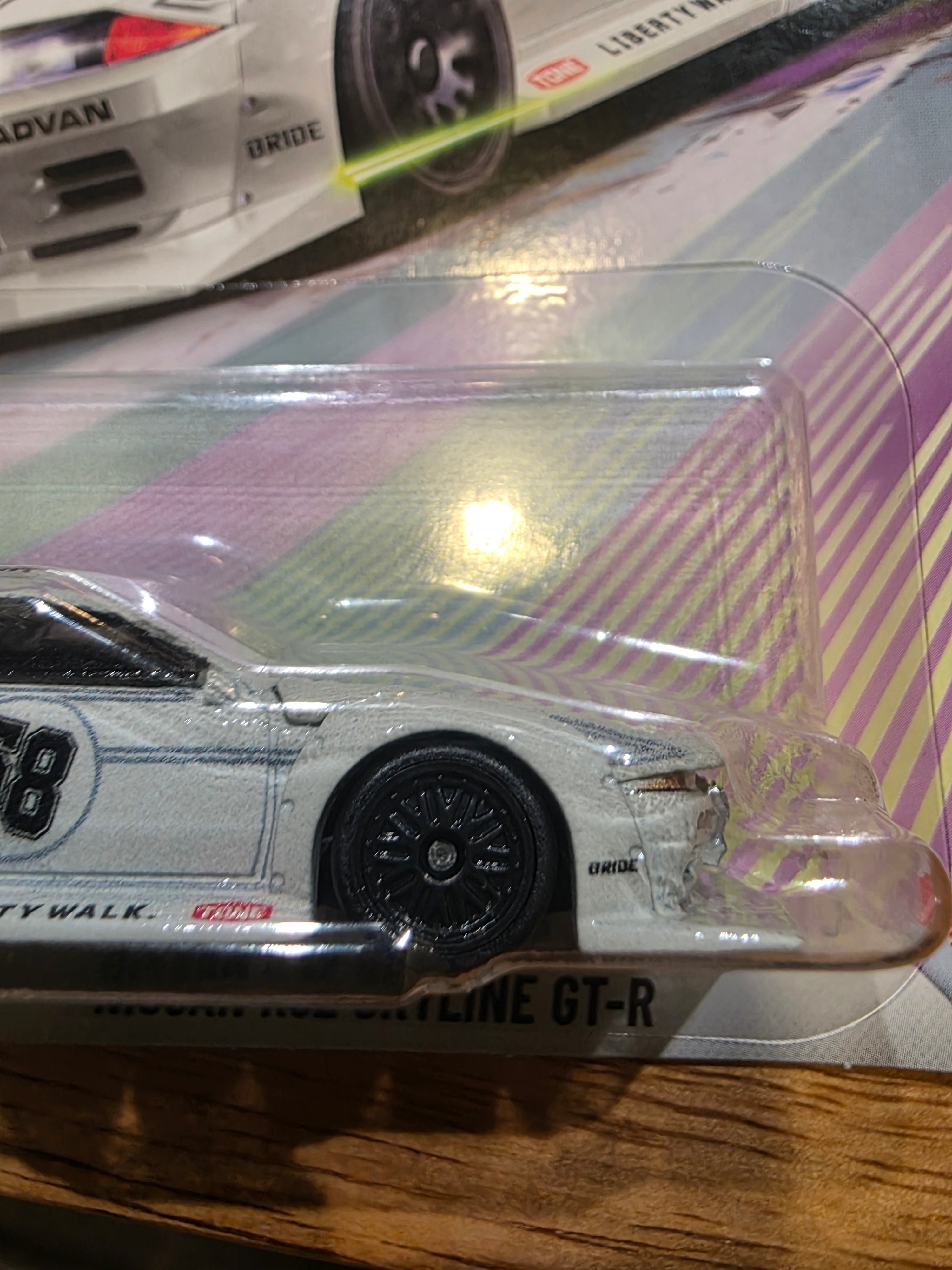 Hot Wheels Premium Aero Styles LB-Kaido Works Nissan R32 Skyline GT-R 1/5
