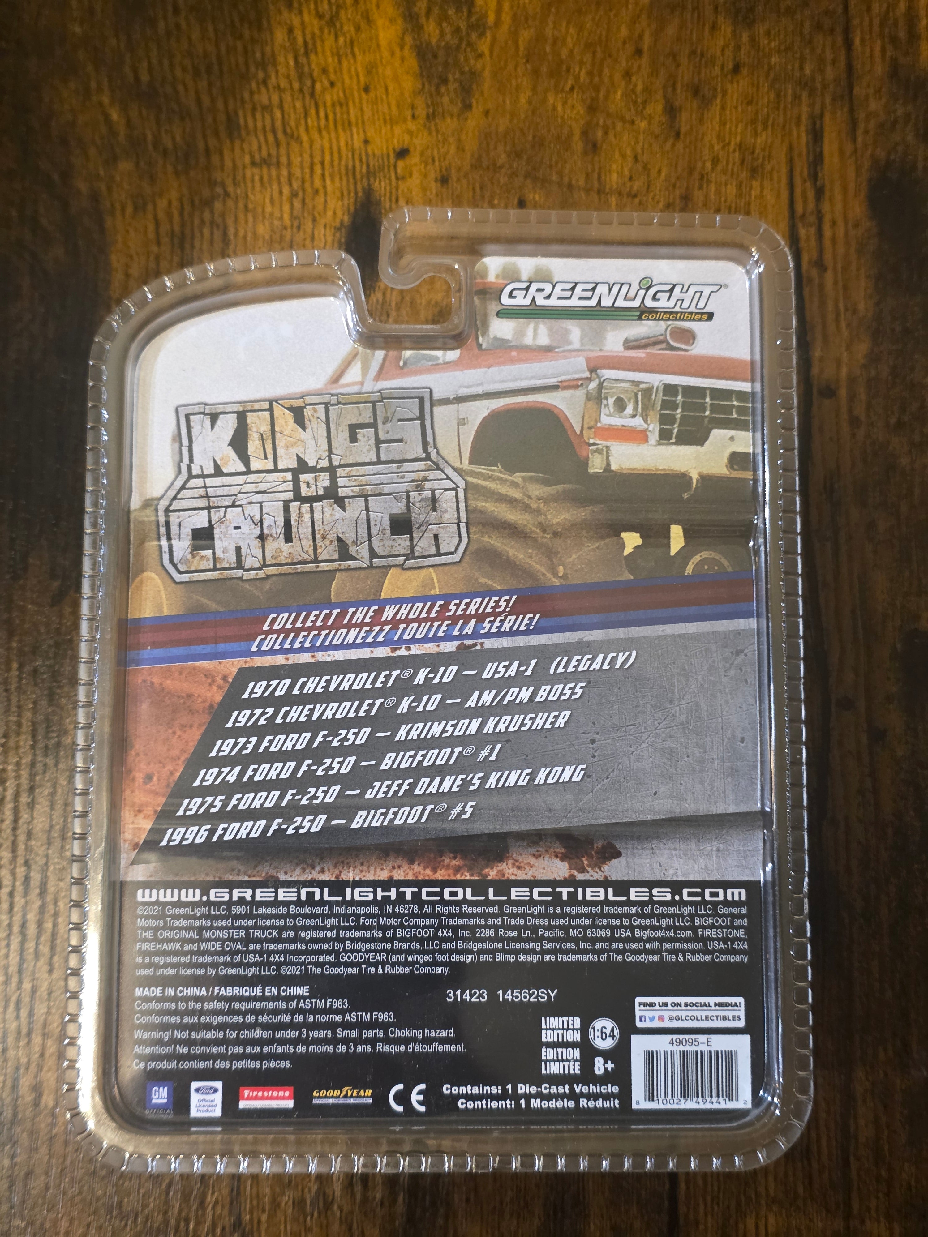 GREENLIGHT CHASE 1972 CHEVROLET K-10 - AM/PM BOSS