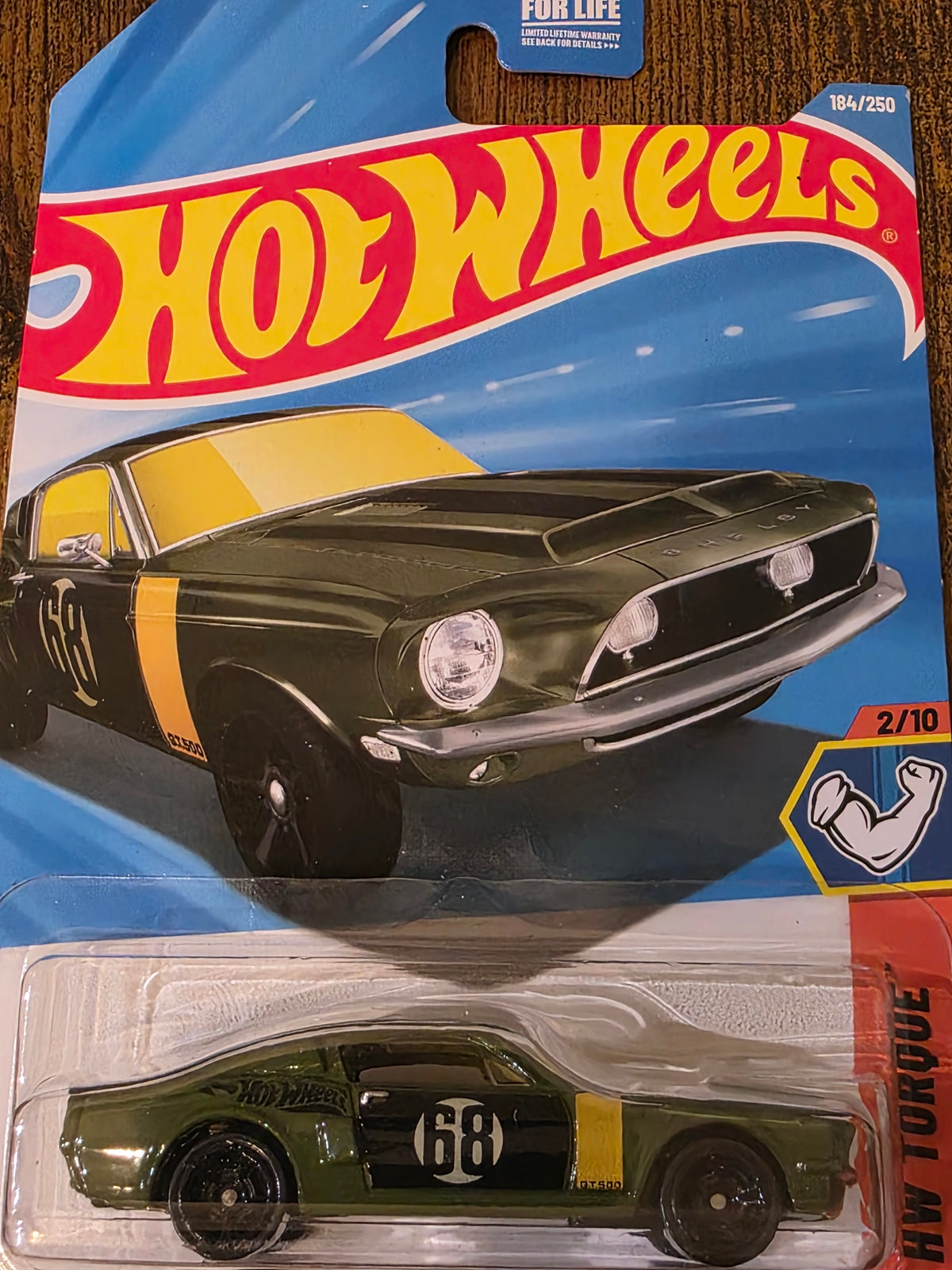 HOT WHEELS '68 SHELBY GT500