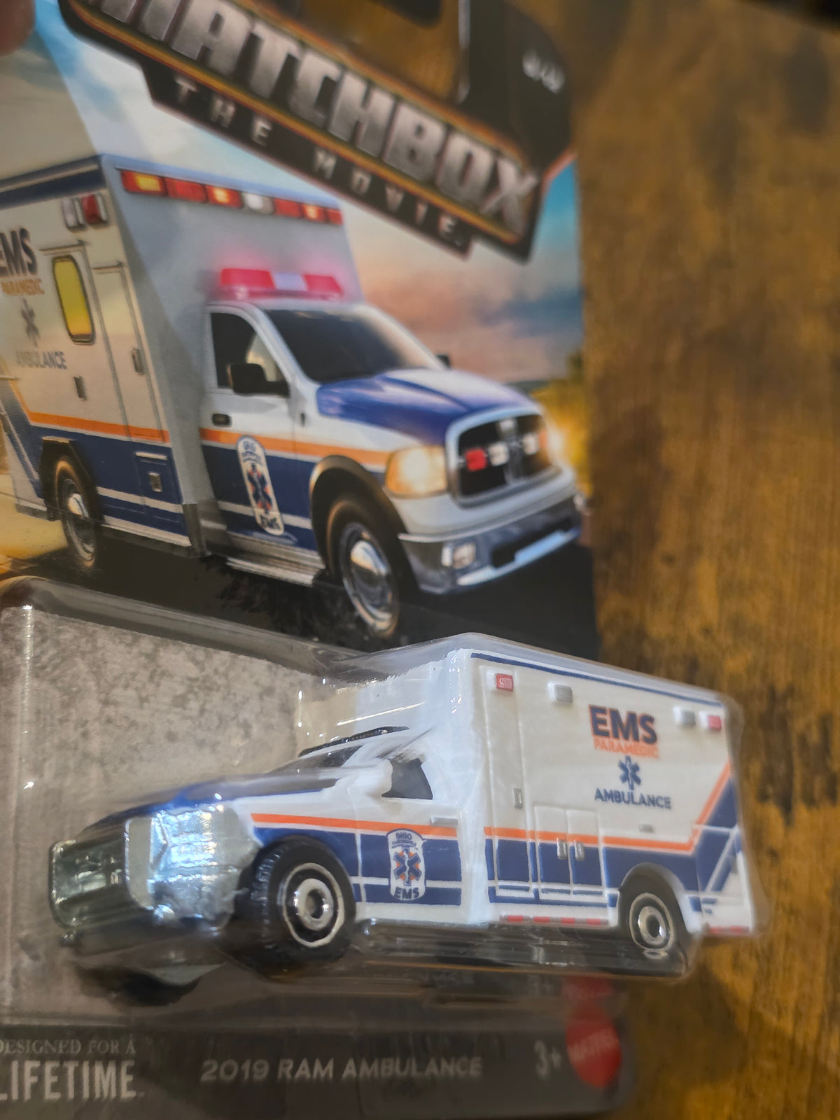 MATCHBOX 2019 RAM AMBULANCE