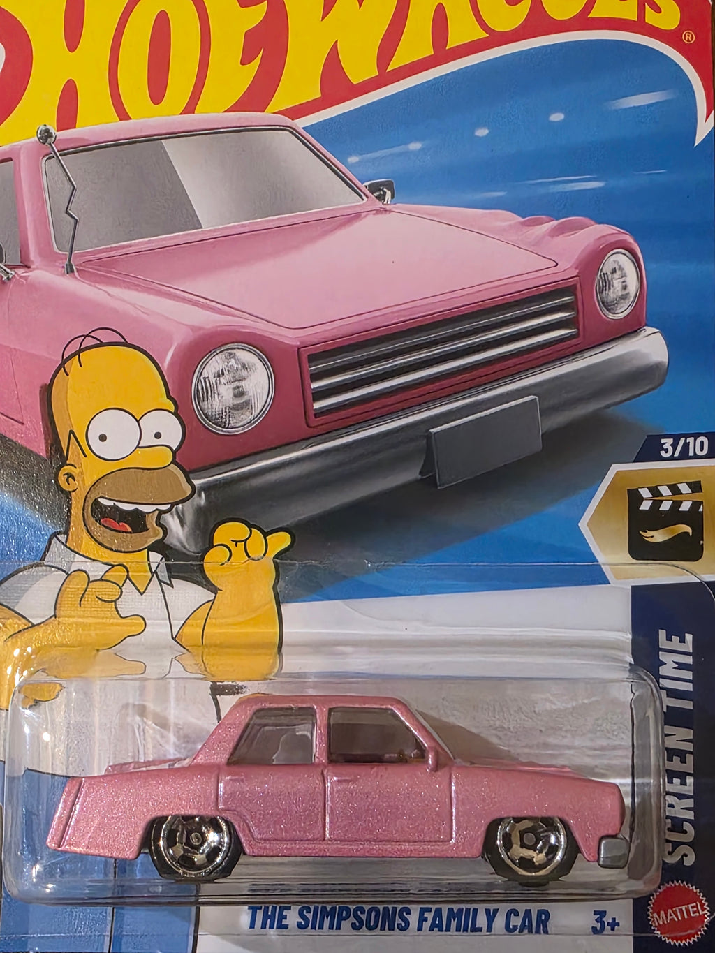 HOT WHEELS THE SIMPSONS FAMILY CAR