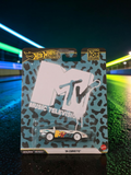 Winters & Johnson Diecast Hot Wheels Premium '84 Corvette MTV Pop Culture edition in original blister packaging